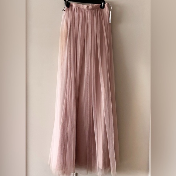 Jenny Yoo Arabella Tulle skirt in nude color - Picture 5 of 5
